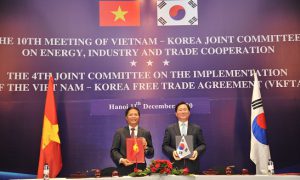 Được sự đồng ý của Thủ tướng Chính phủ, từ ngày 10 đến ngày 11 tháng 12 năm 2020, Bộ trưởng Bộ Công Thương Việt Nam Trần Tuấn Anh và Bộ trưởng Bộ Thương mại, Công nghiệp và Năng lượng Hàn Quốc Sung Yunmo đã đồng chủ trì Kỳ họp lần thứ 10 Uỷ ban hỗn hợp Việt Nam – Hàn Quốc về hợp tác Năng lượng, Công nghiệp và Thương mại (UBHH) và Kỳ họp lần thứ 4 Uỷ ban hỗn hợp thực thi Hiệp định Thương mại tự do Việt Nam – Hàn Quốc (UBTT VKFTA) tại Hà Nội.